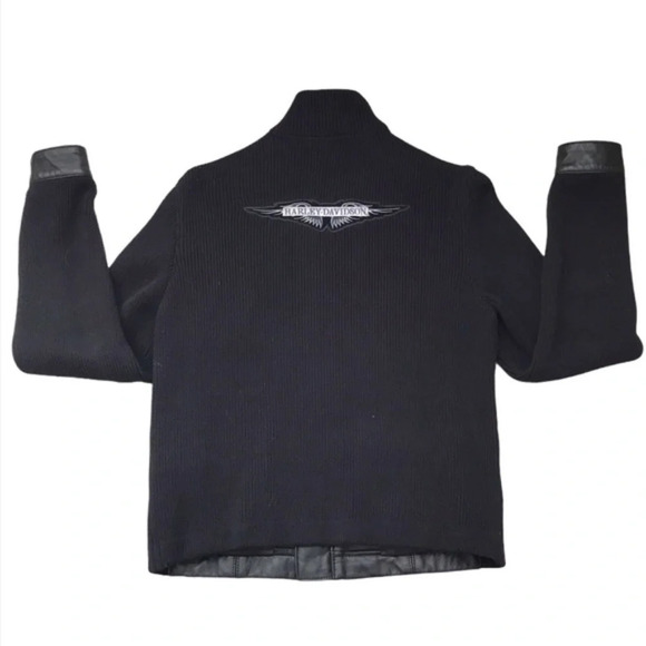 Harley Davidson Leather Jacket Black - Picture 3 of 8